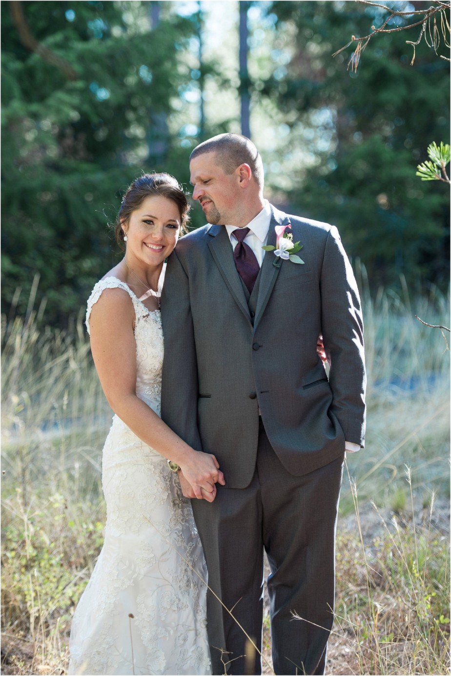 Swiftwater Cellars Wedding Bride and Groom photo