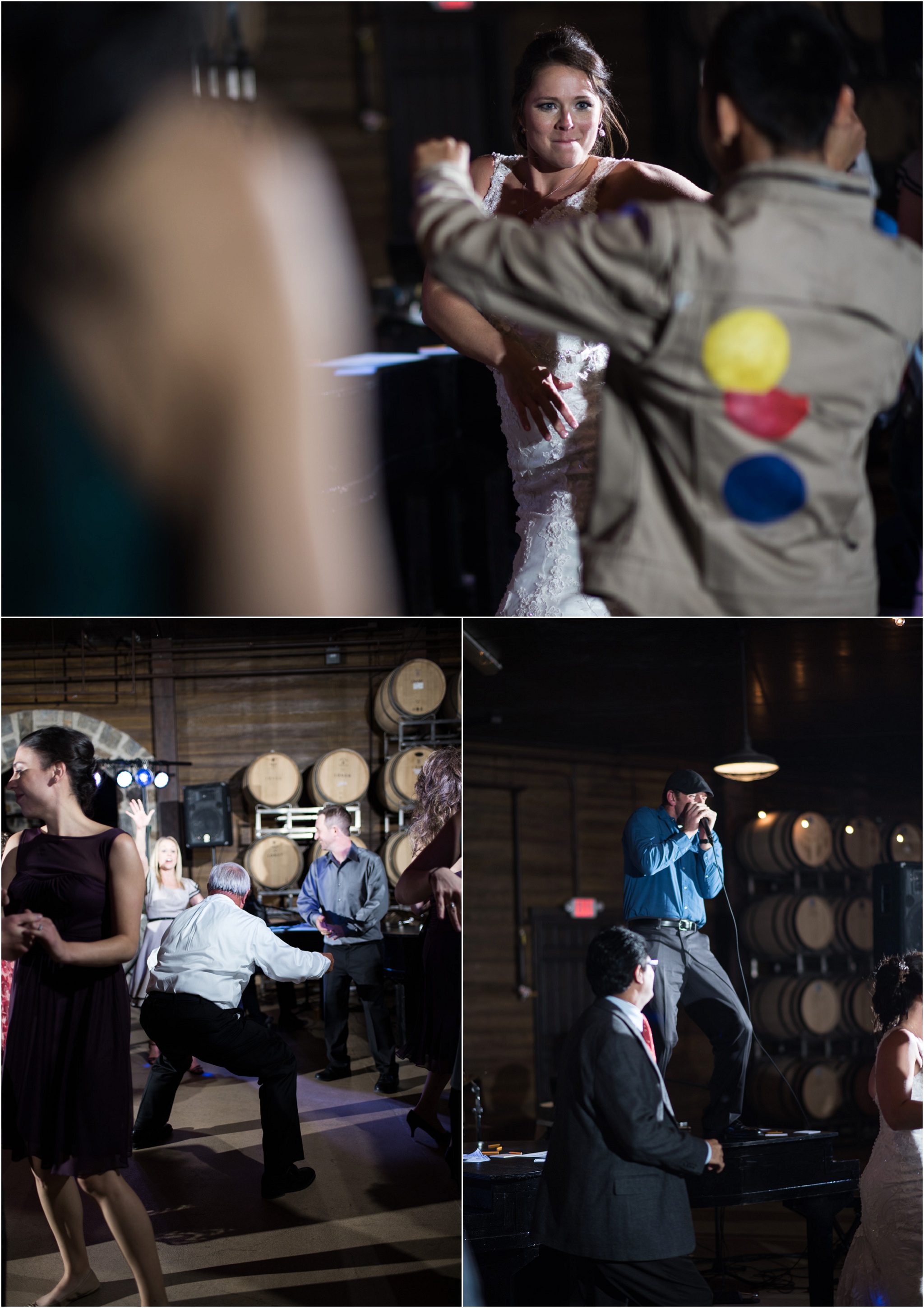 Dueling Pianos at Swiftwater Cellars Wedding