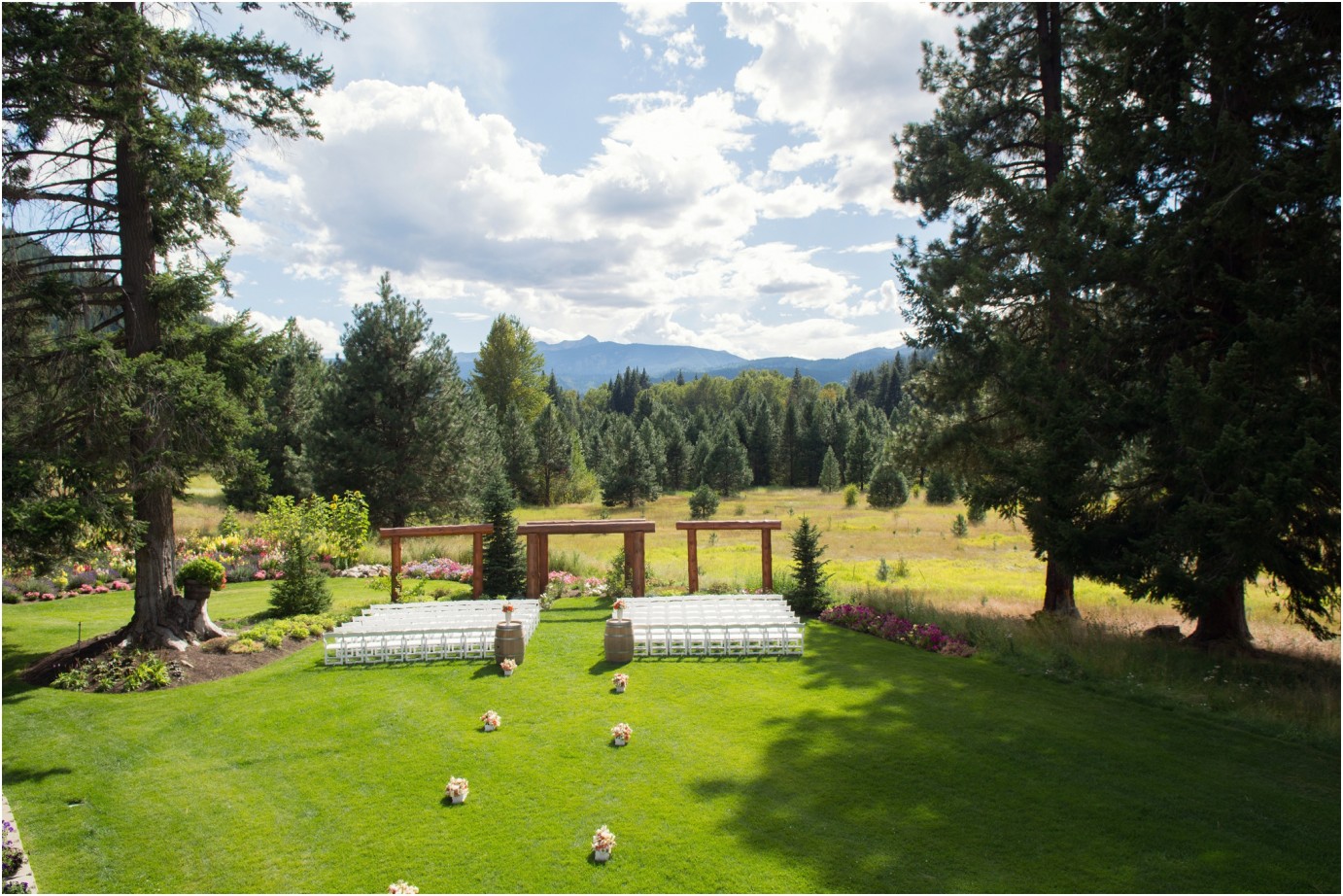 Pine River Ranch Outdoor Ceremony location photo