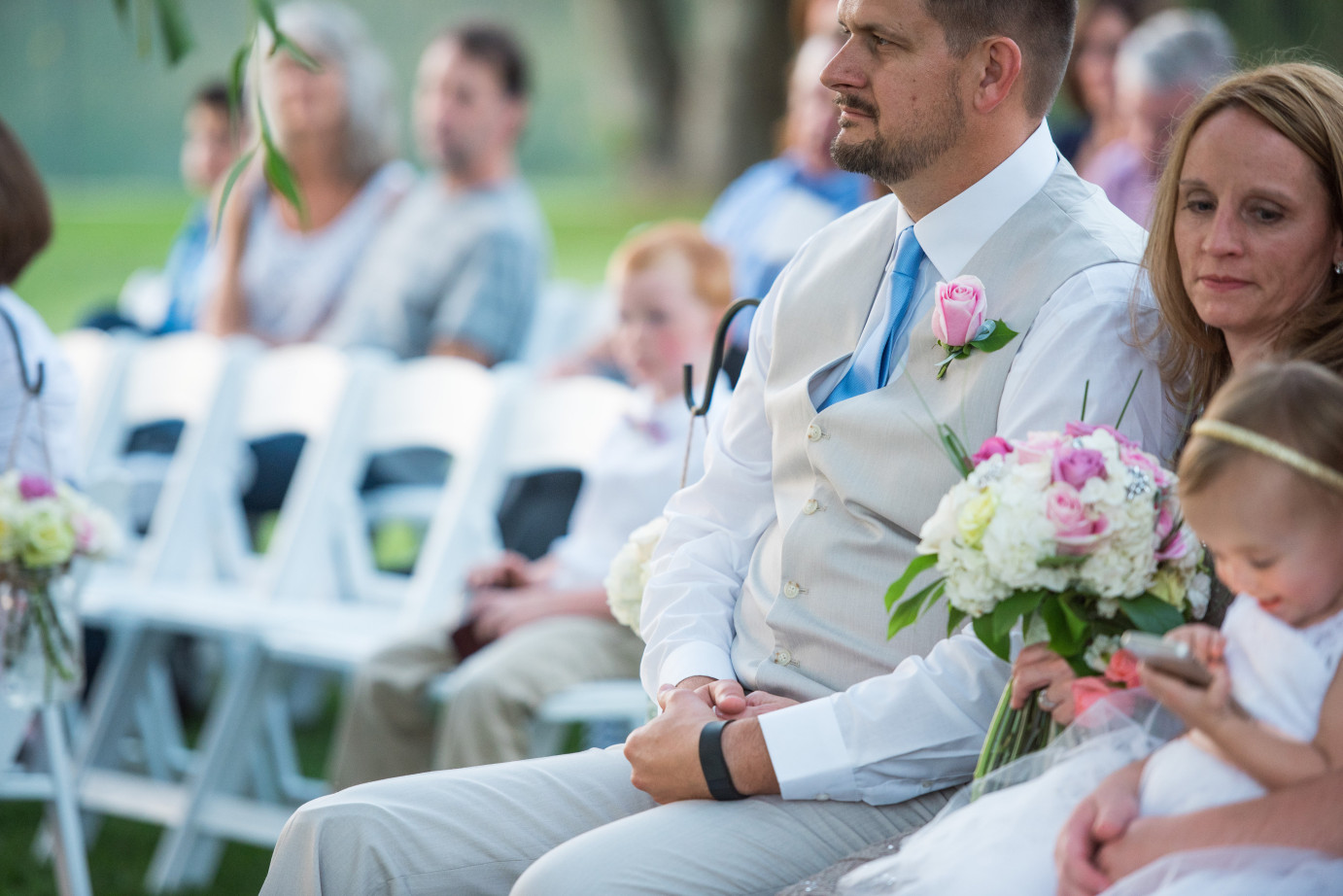 10 Tips for Second Shooting Weddings Brides parents holding hands photo