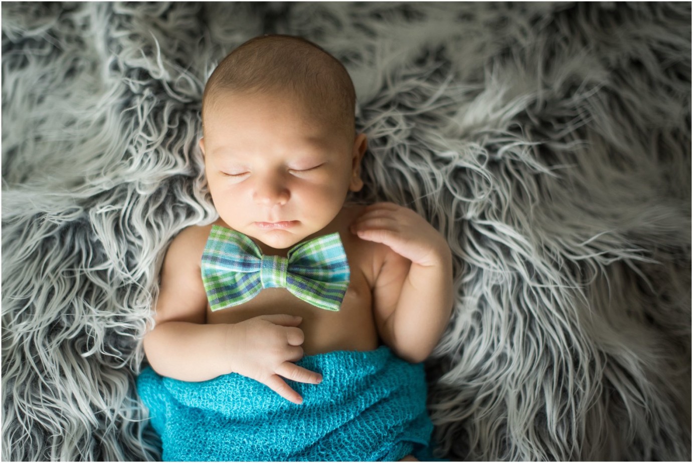 Othello WA Newborn Photographer newborn boy with bow tie photo