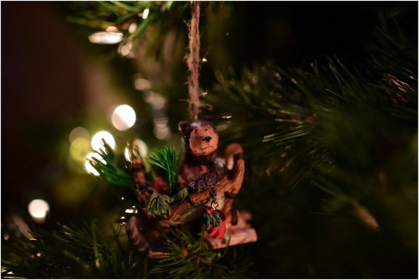 How to take beautiful photos of your christmas tree Christmas tree ornaments with 24 mm lens photo