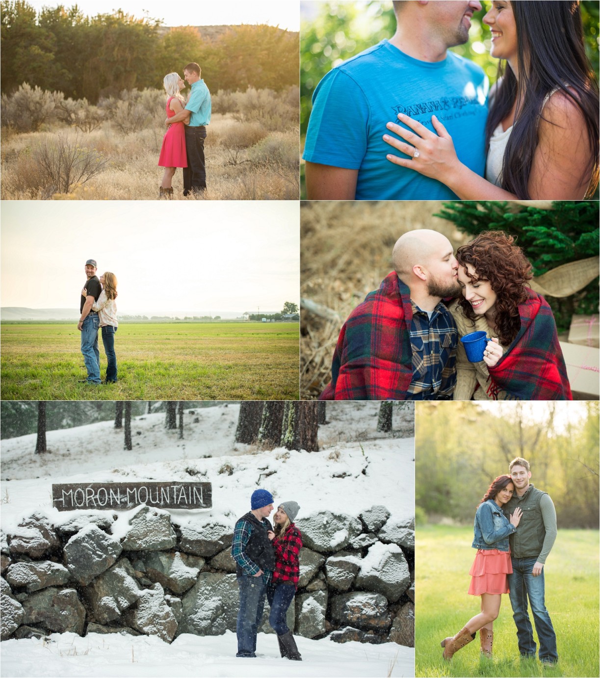 New Year New Goals New Brand Engagement Couple Photos