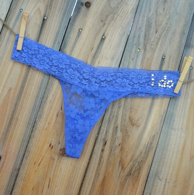 7 fun something blue items for brides blue lacey panties for bride