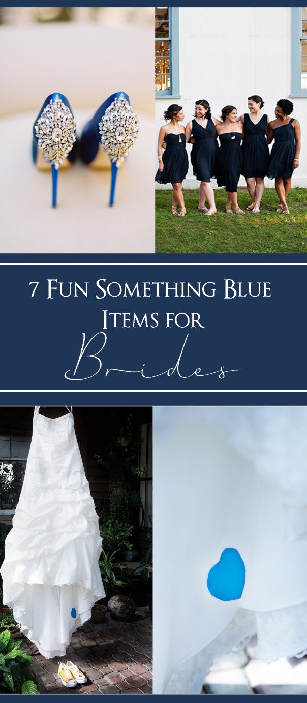 7 fun something blue items for brides hidden photo for pinterest