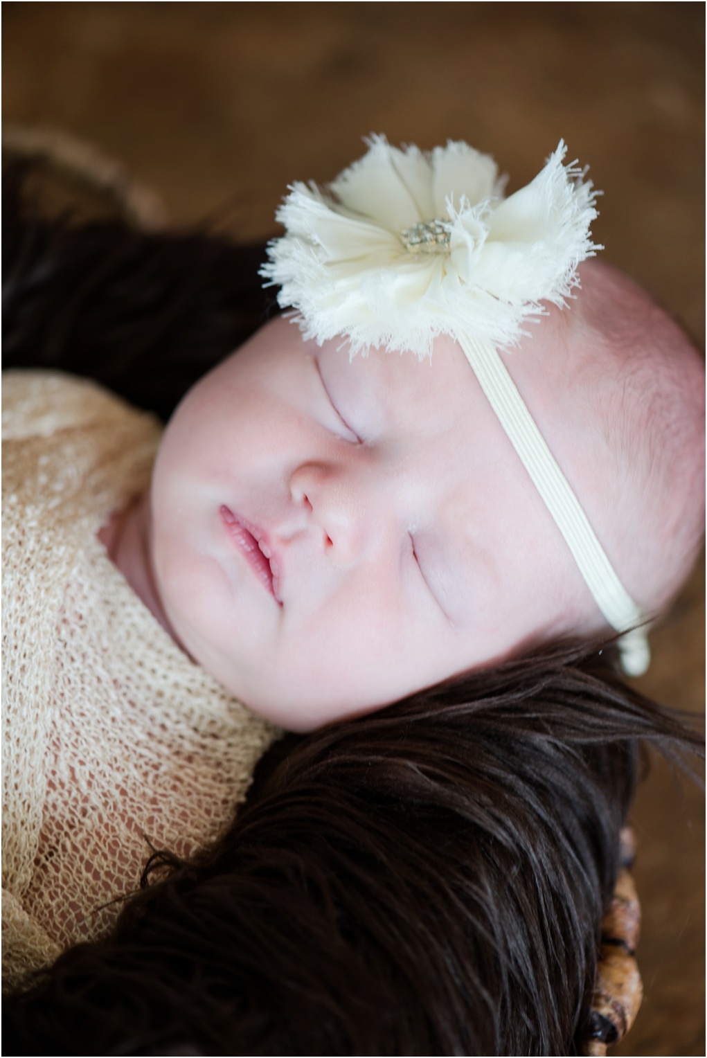 Janes Newborn Photography baby girl in basket