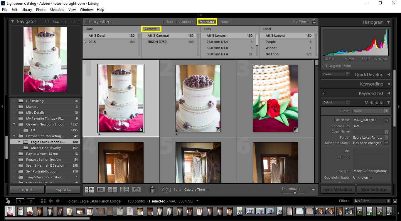 How to Sync Images in Lightroom metadata