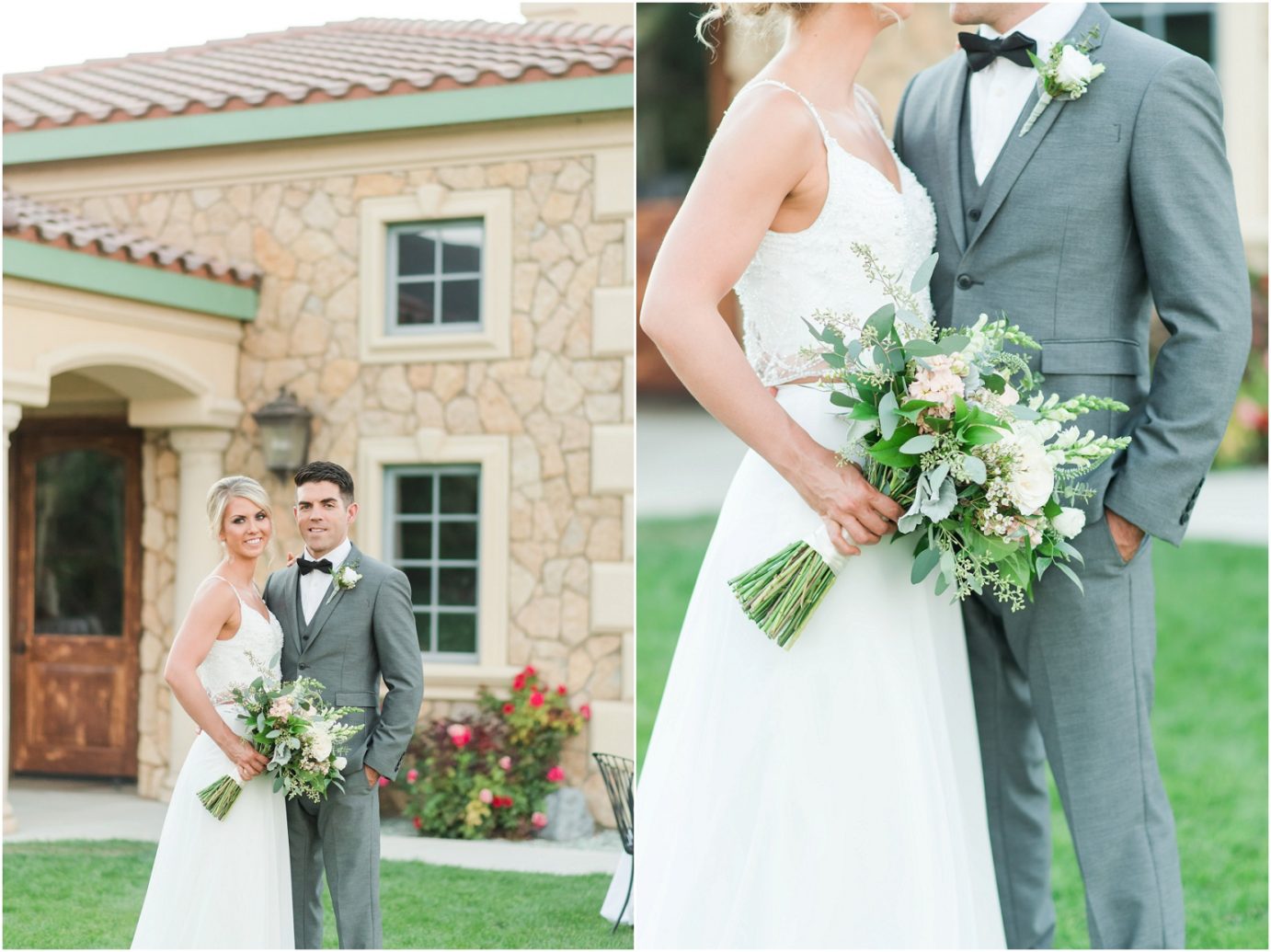 Chandler Reach Wedding Moscow Mule Inspiration Shoot Two piece Maggie Sottero Bridal Gown