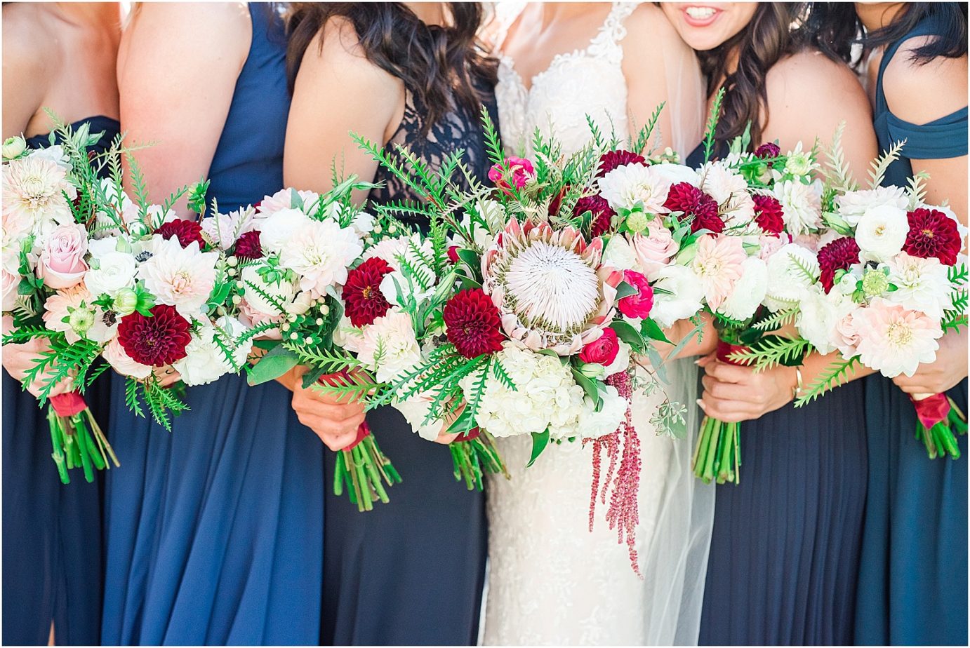 Fontaine Estates Winery Bridal Party Flowers Photo