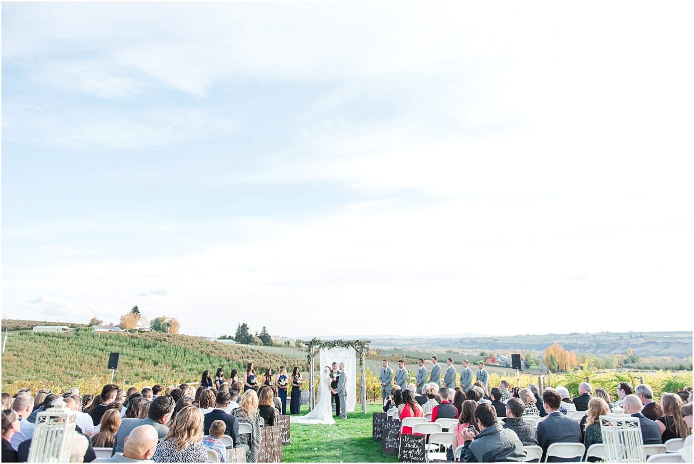 6 topics to blog during your slow season Fontaine estates winery wedding