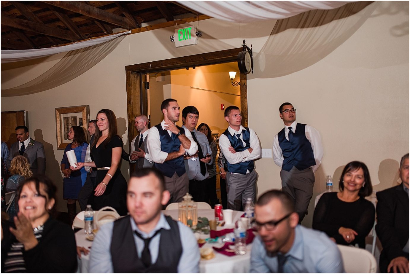 Fontaine Estates Winery Wedding reception photo