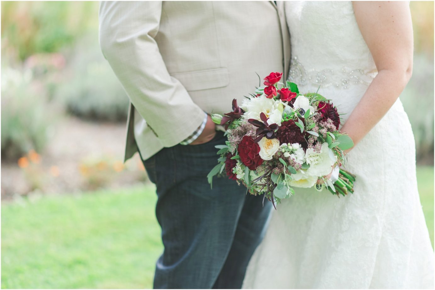 Pine River Ranch Wedding Bride and Groom First Look Photo