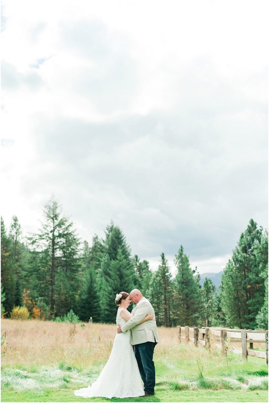 Pine River Ranch Wedding Bride and Groom Formal Portraits
