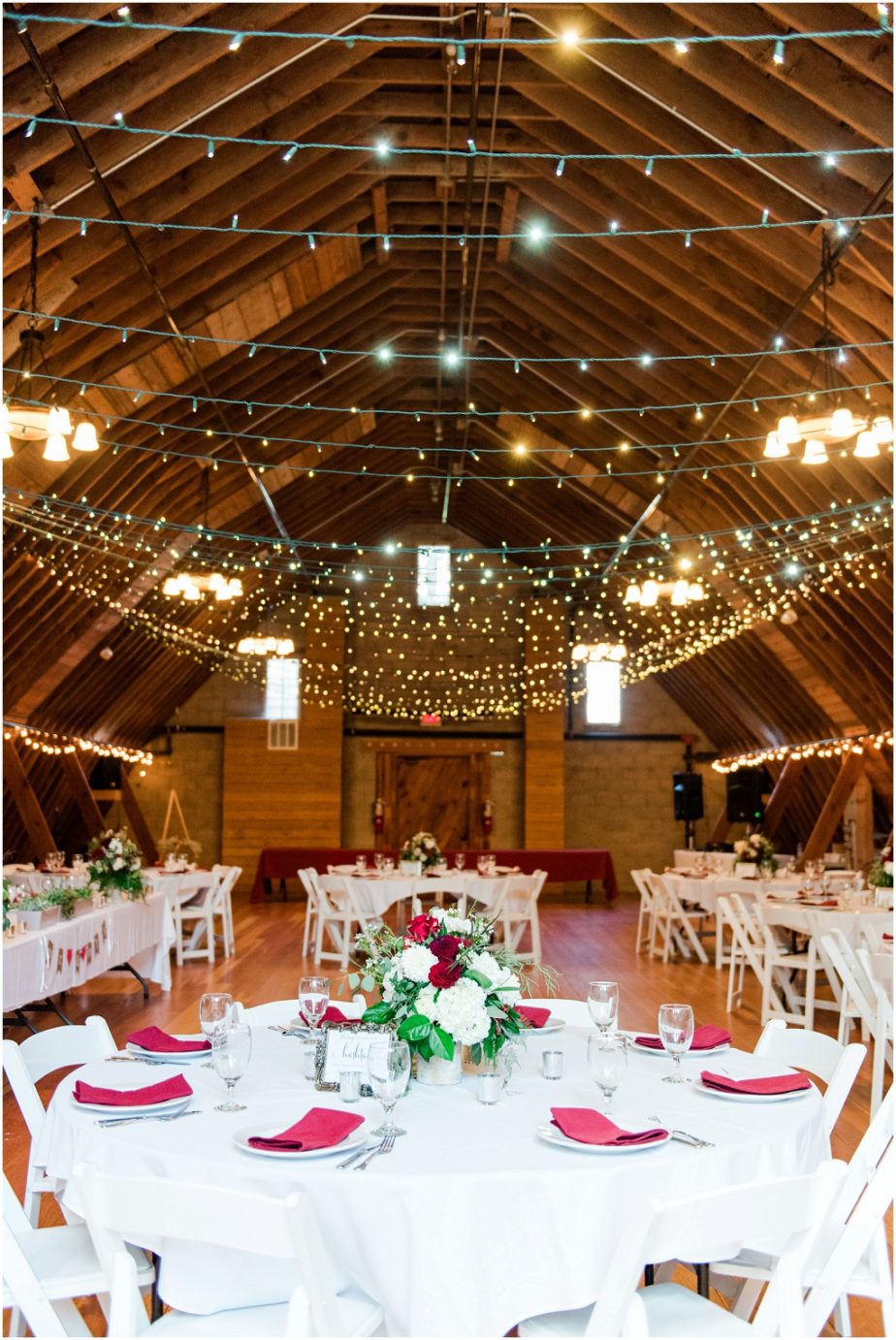 Pine River Ranch Wedding Reception Details Photo