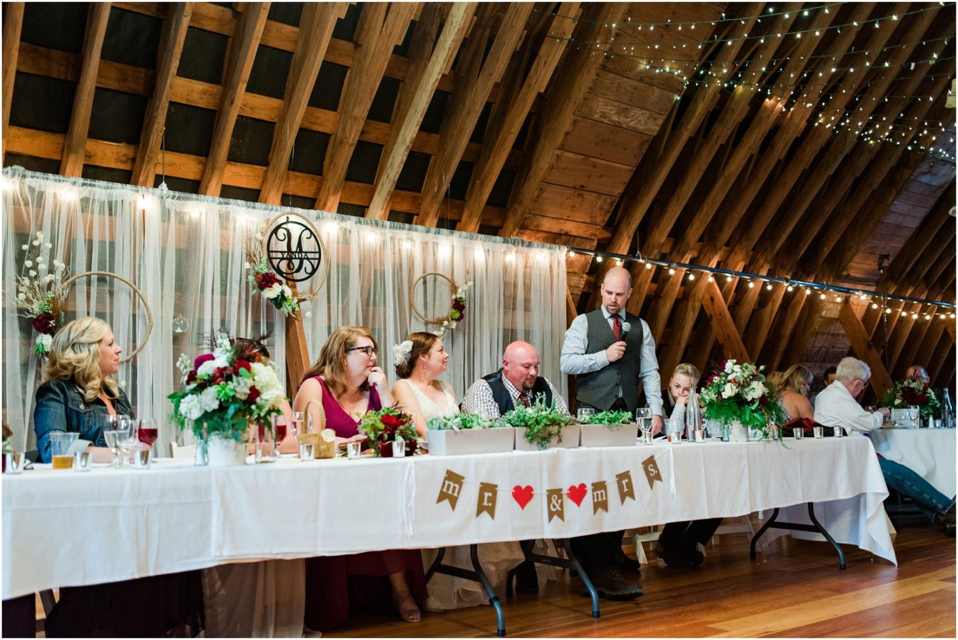Pine River Ranch Wedding Reception Photo