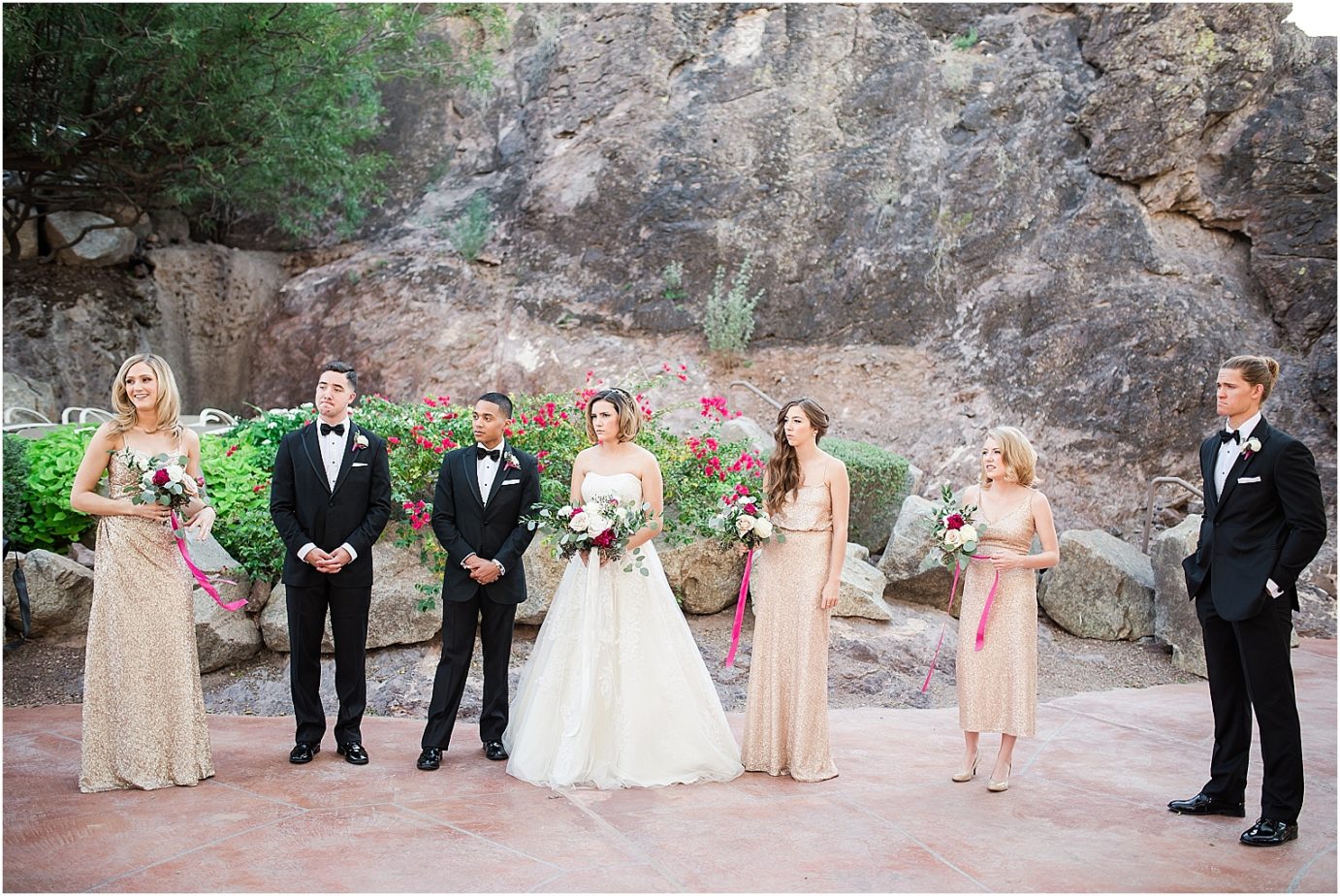 Bridal Party styled shoot Showit United 2016