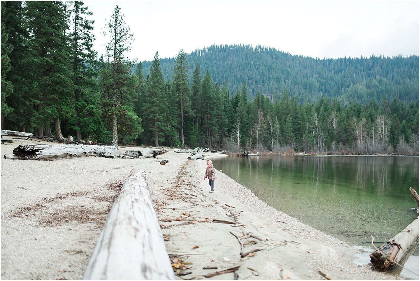 Lake Wenatchee Engagement Session scouting with Raylee