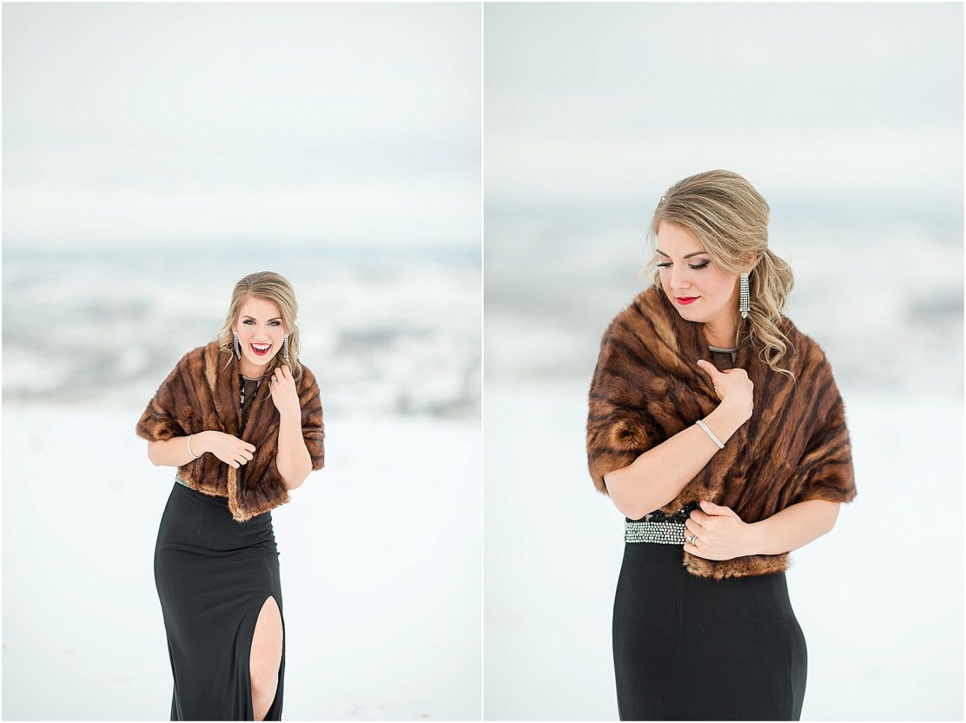 Snowy Portraits with Deidra of 180 consulting
