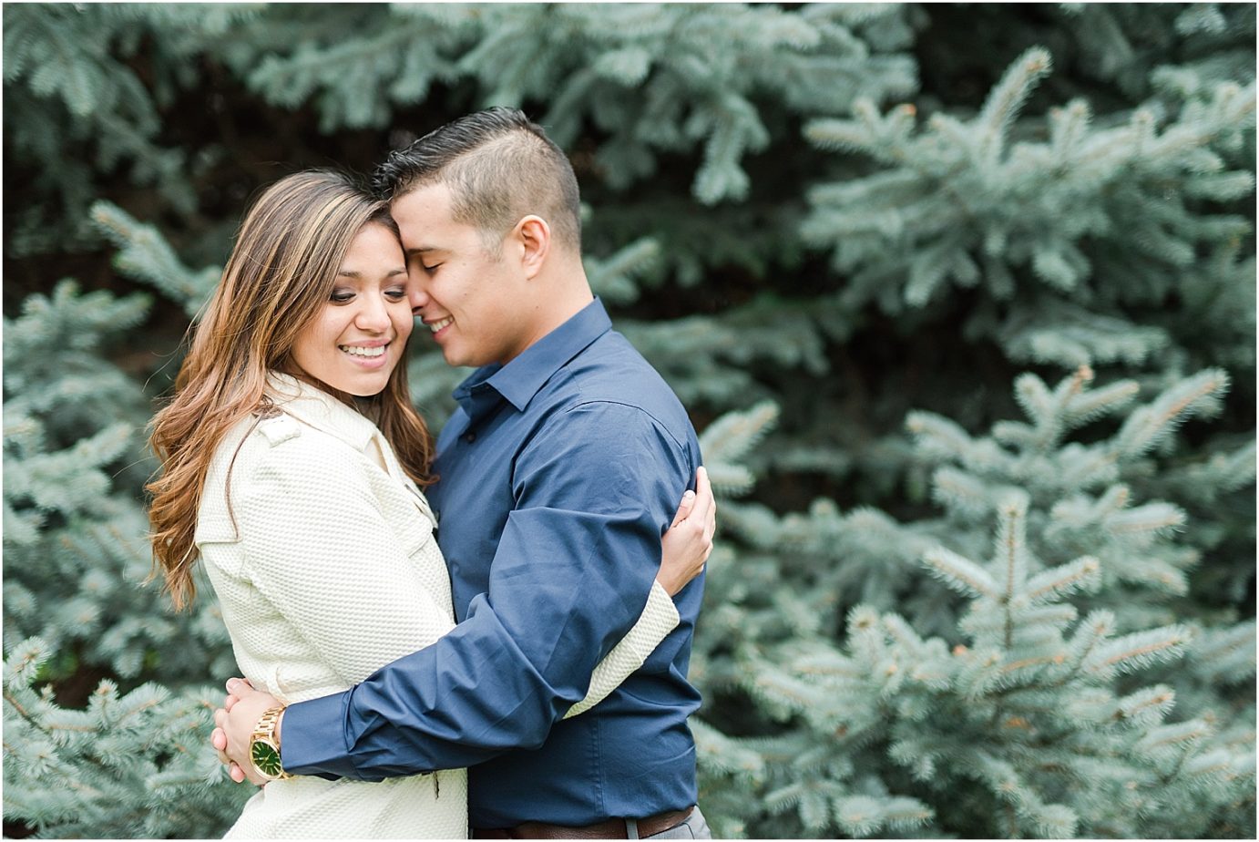 Walla Walla Engagement session Pioneer Park Jorden and Jeanette