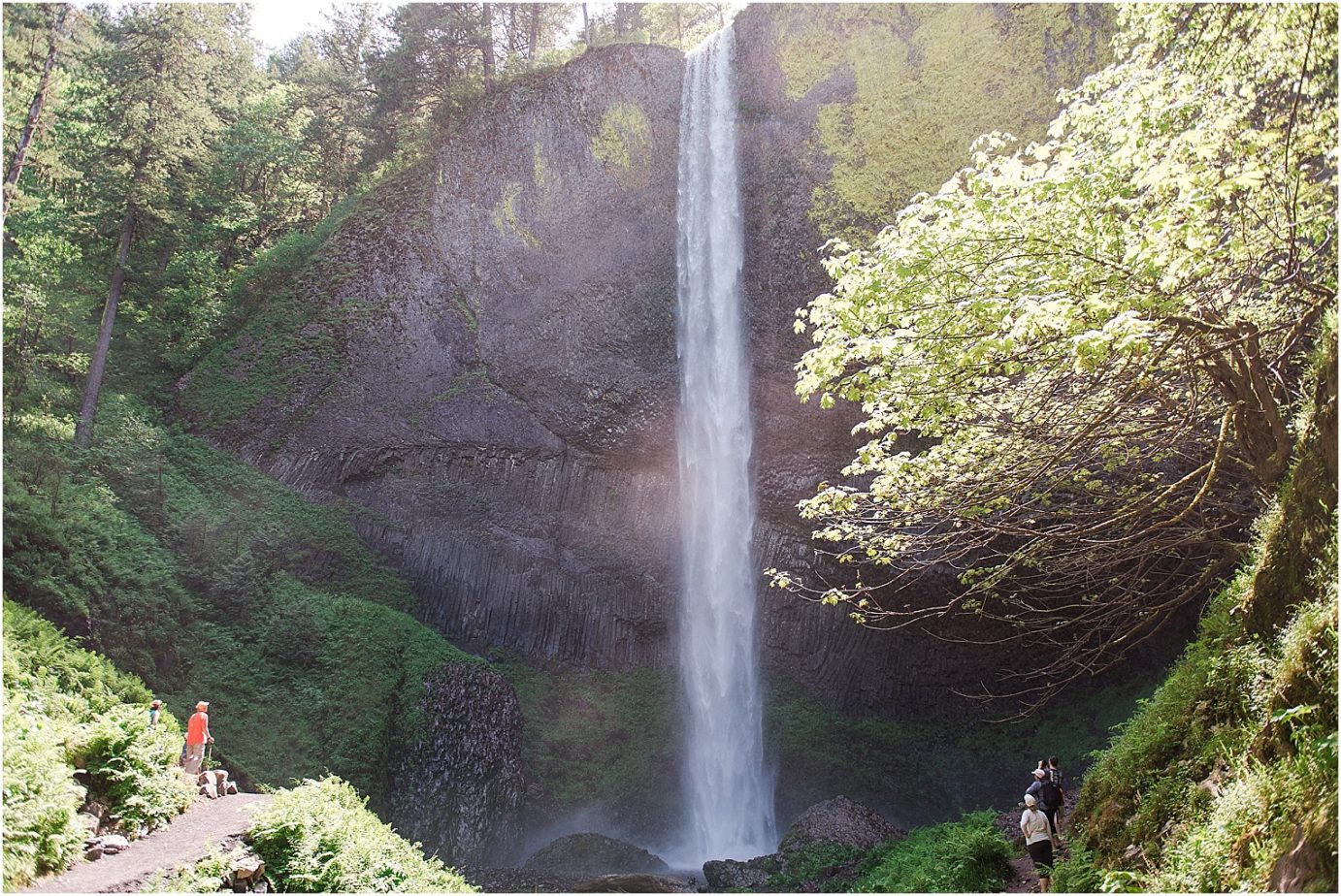 Columbia River Gorge Waterfalls Oregon Photographer Adventures Latourell Falls