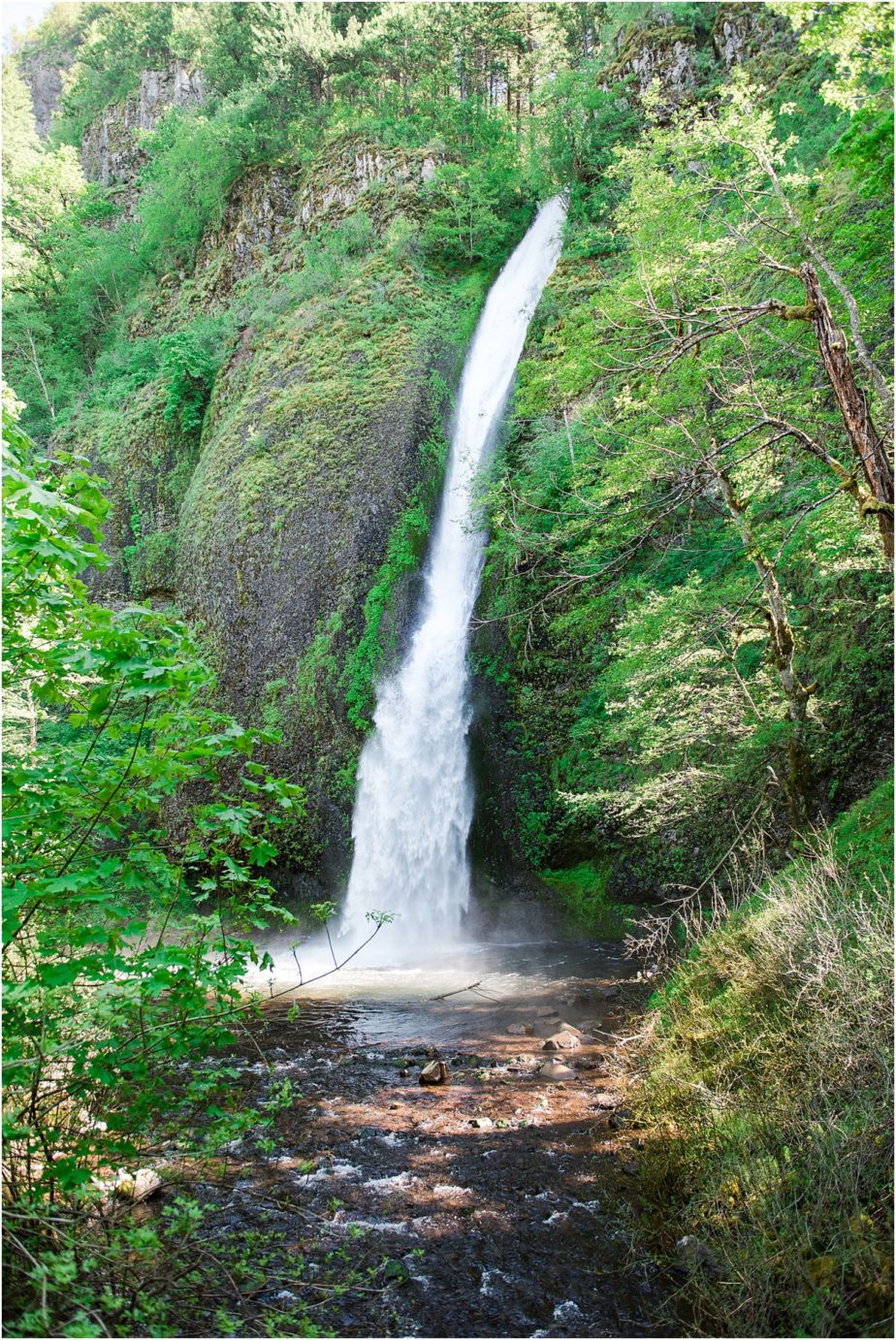 Columbia River Gorge Waterfalls Oregon Photographer Adventures Horsetail Falls 