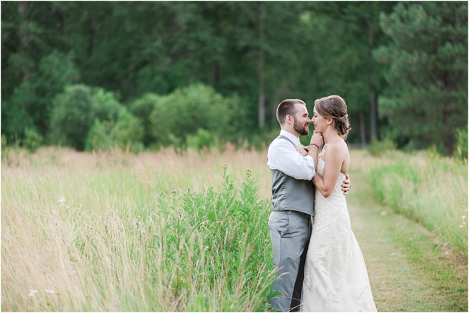 Wind mountain ranch wedding