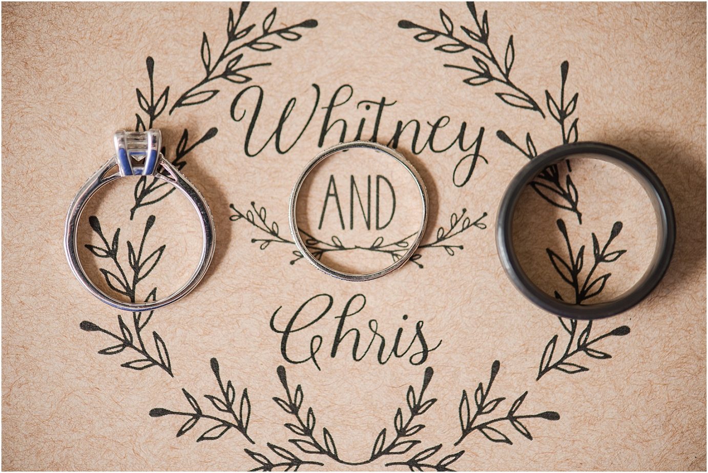 Shadow Lake Ranch Wedding Prosser Photographer Chris and Whitney invitation photo