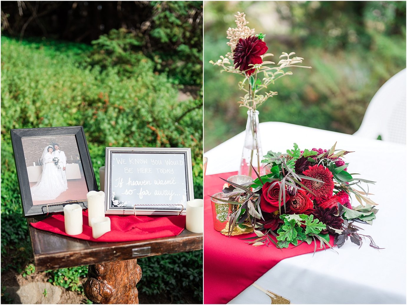 Ohme Garden Wedding Wenatchee Photographer Billy and Mali reception details