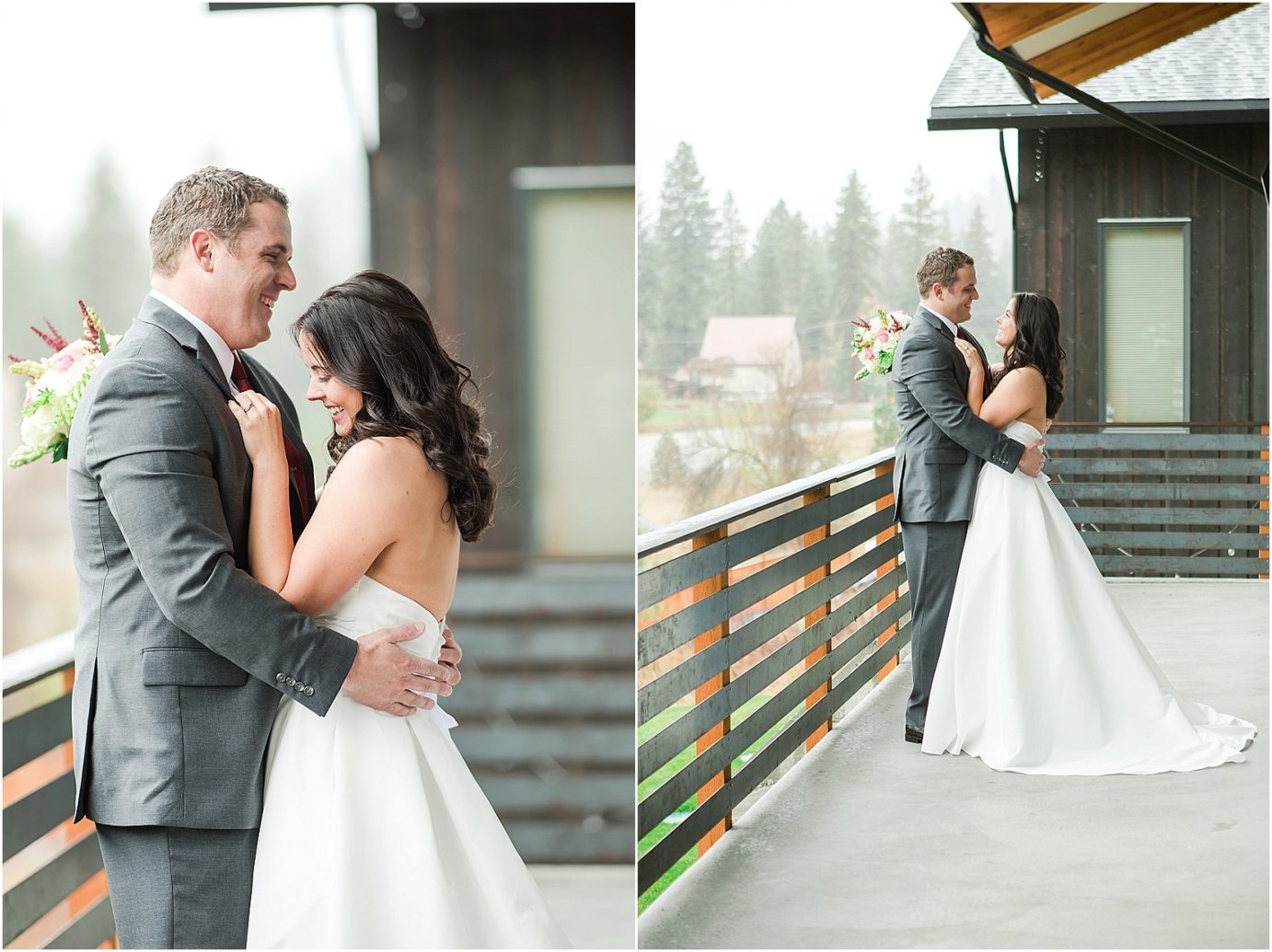 Na-Mu Lodge Wedding Leavenworth Photographer Jason and Andrea bride and groom portrait