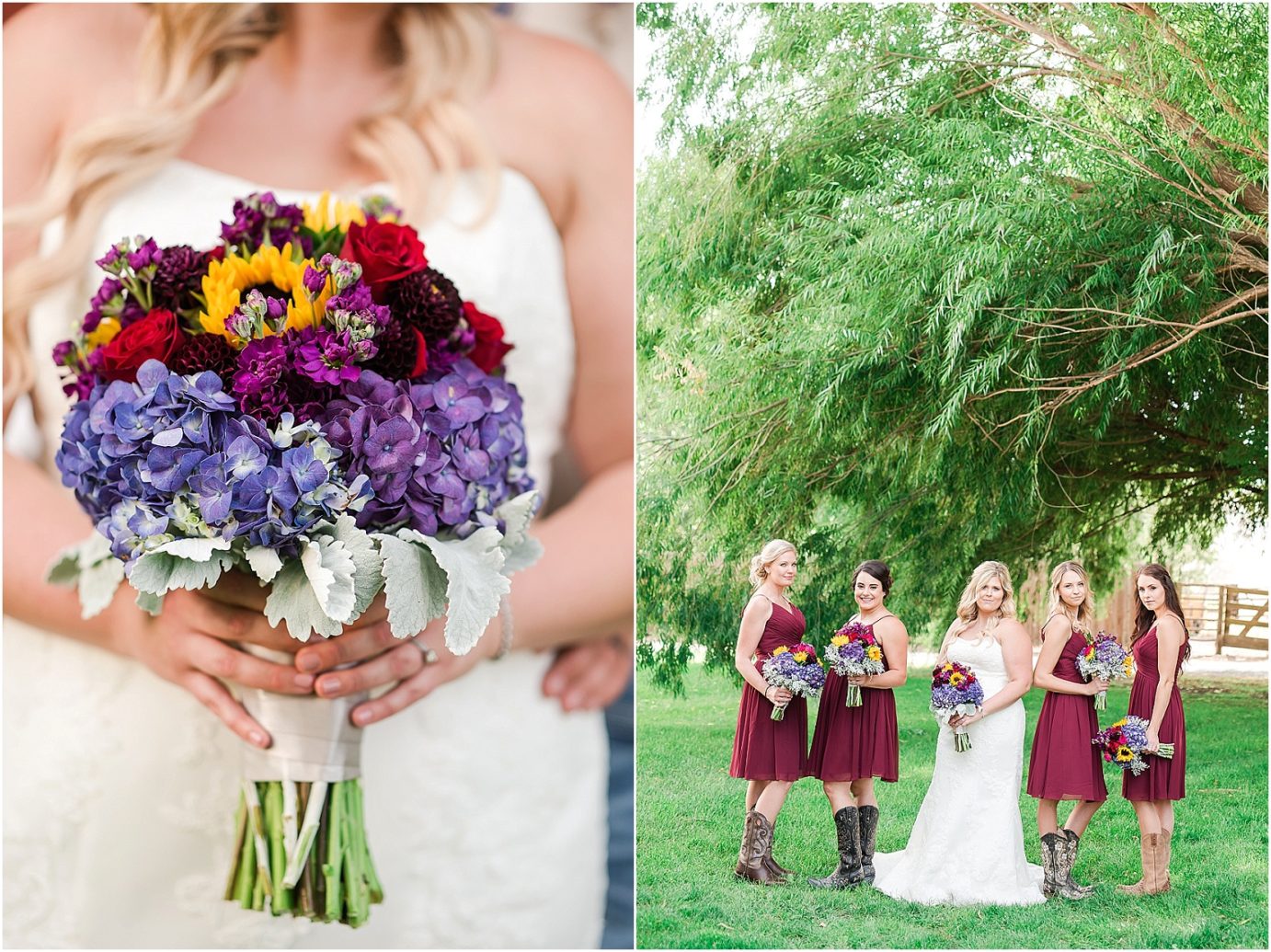 Favorite wedding flowers of 2017 For brides multi-colored wedding flowers