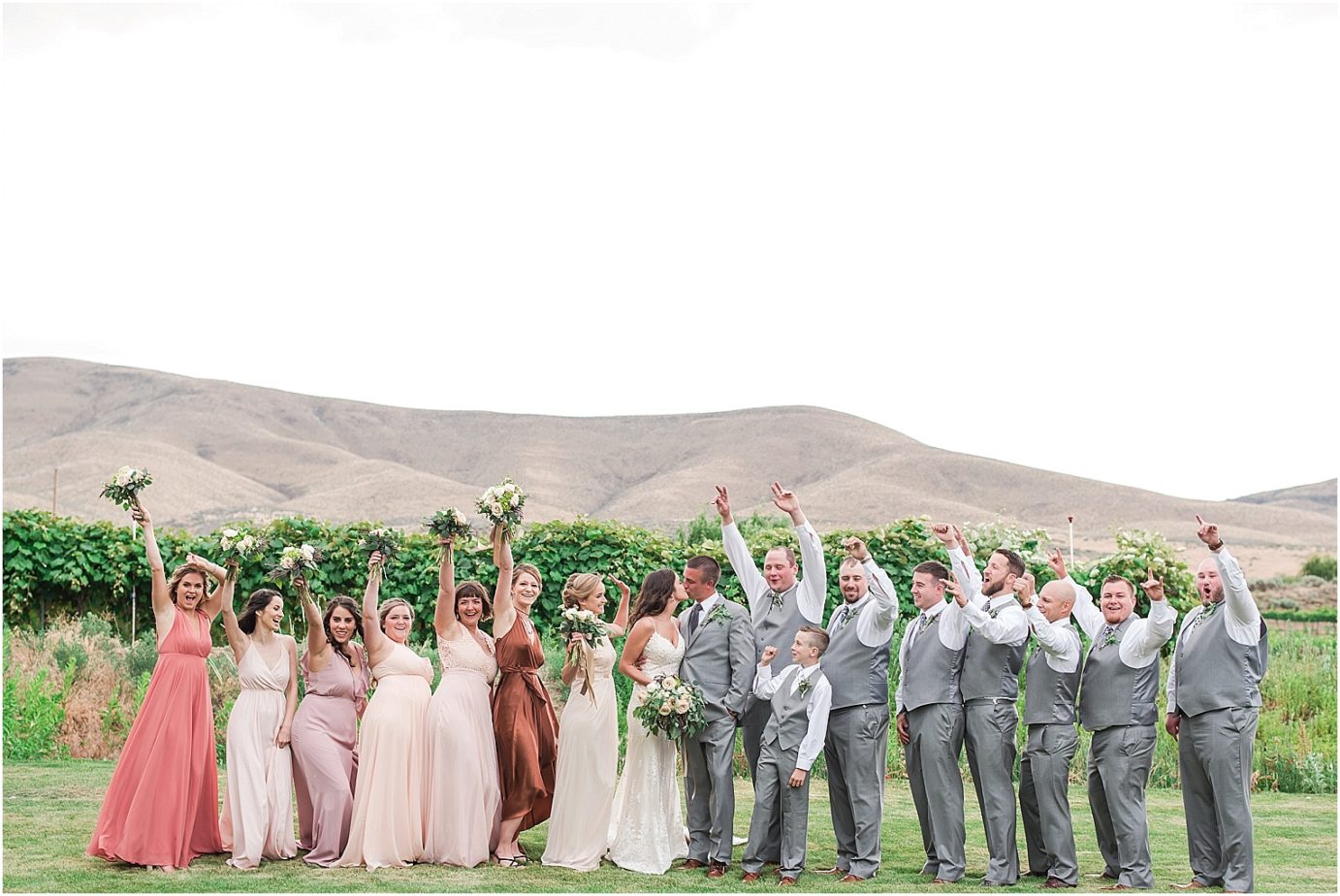 Romantic Backyard Wedding | Prosser Photographer | Calvin and Kelly