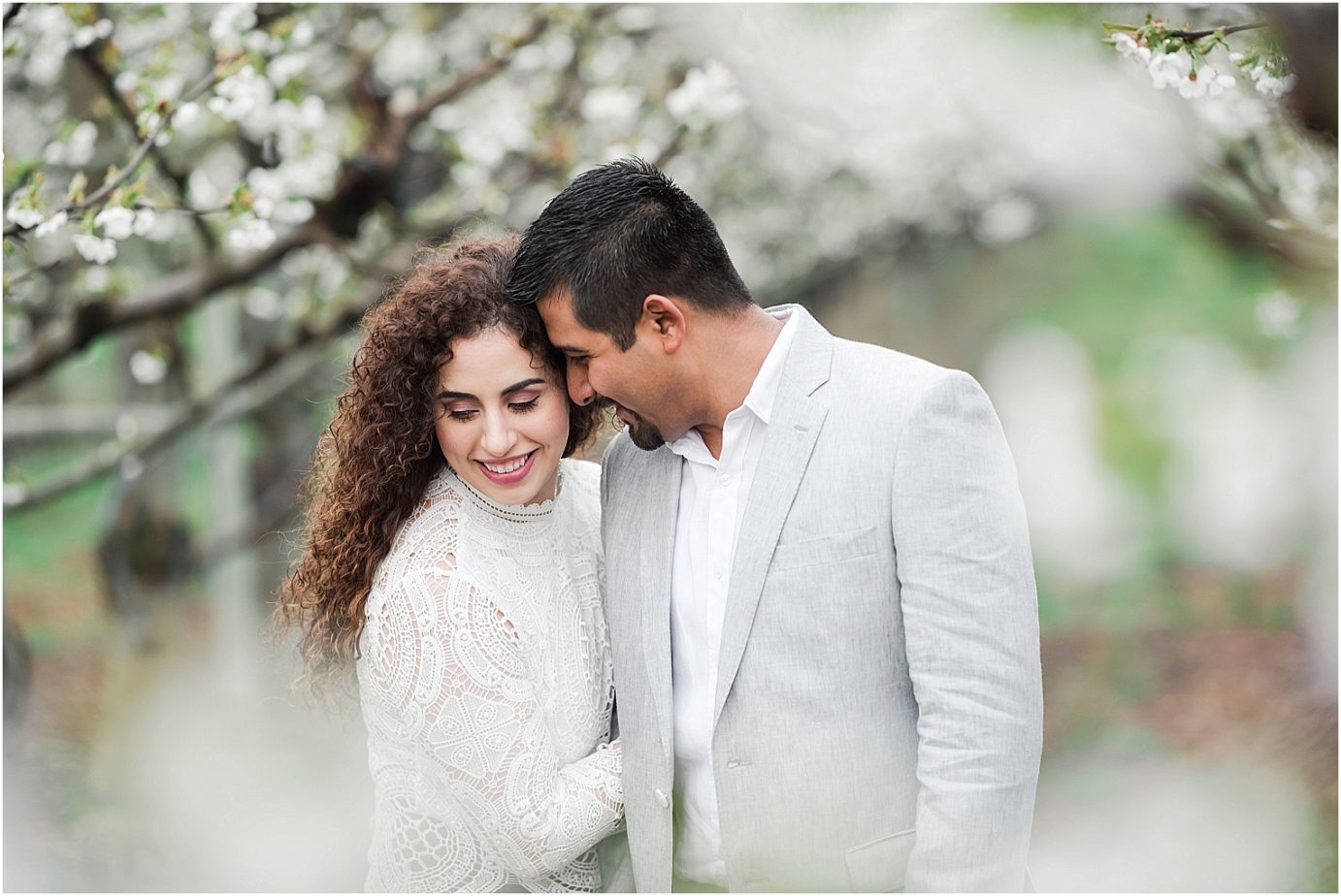 Favorite engagement photos of 2018 Misty C Photography Blog cherry blossom session
