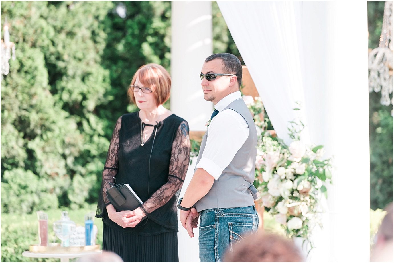 Bella Fiori Gardens wedding ceremony