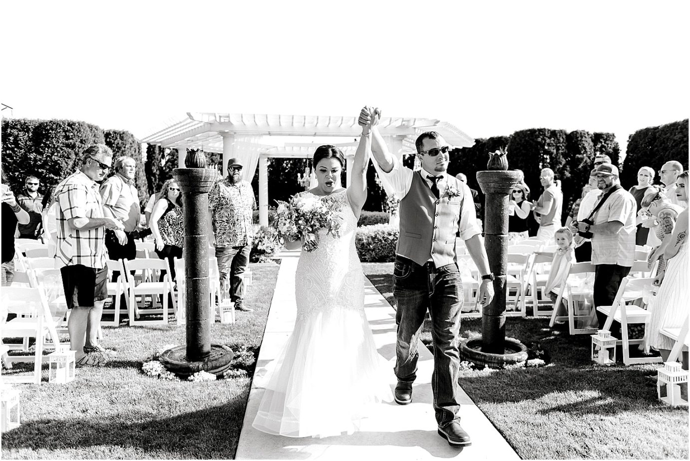 Bella Fiori Gardens wedding ceremony