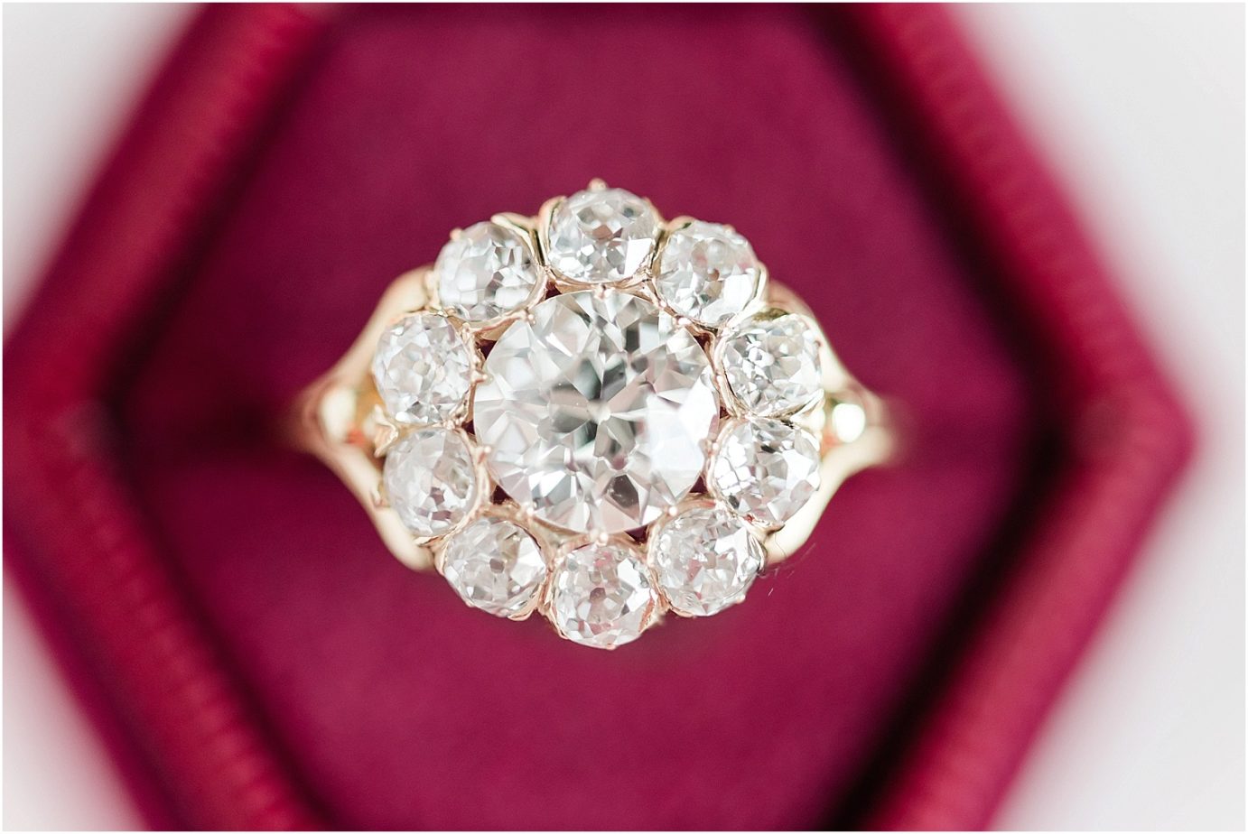 Oakshire Estate Wedding Inspiration shoot Edincliff ring from Trumpet and Horn