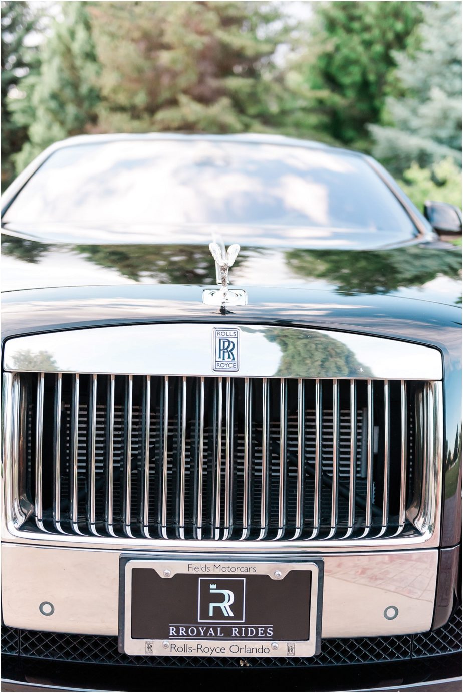 Oakshire Estate Wedding Inspiration shoot Rolls Royce