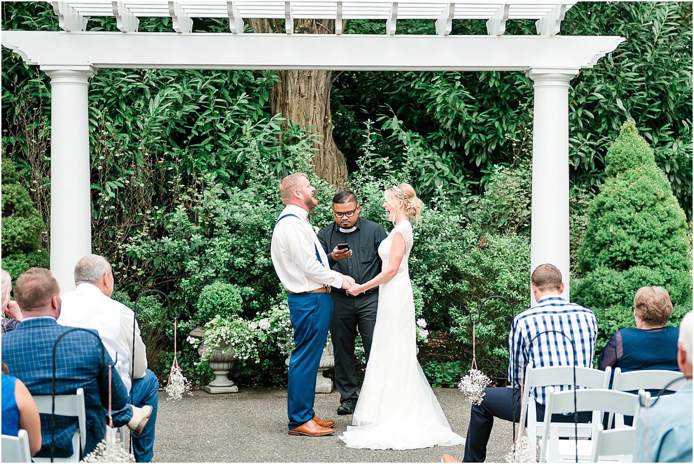 Laurel Creek Manor Wedding ceremony