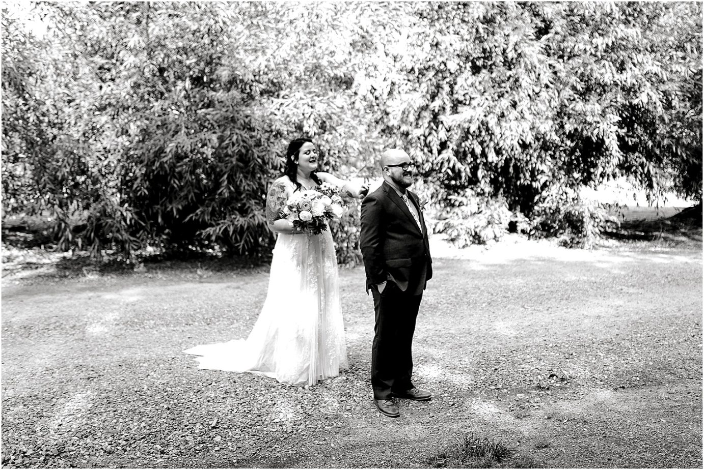 McIntosh Ranch Wedding Gemma and Forrest Ellensburg Photographer first look
