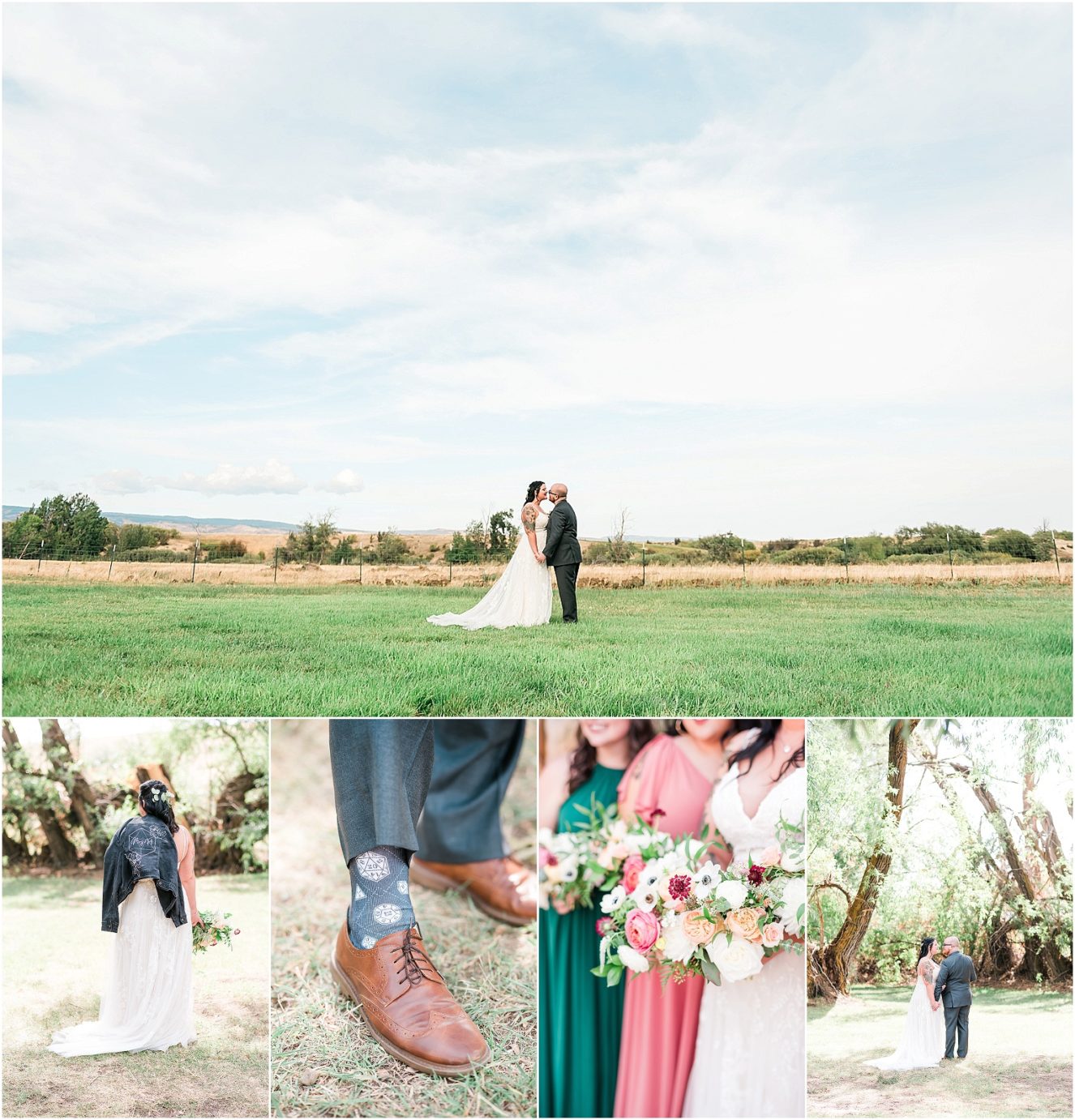 McIntosh Ranch Wedding Gemma and Forrest Ellensburg Photographer featured image