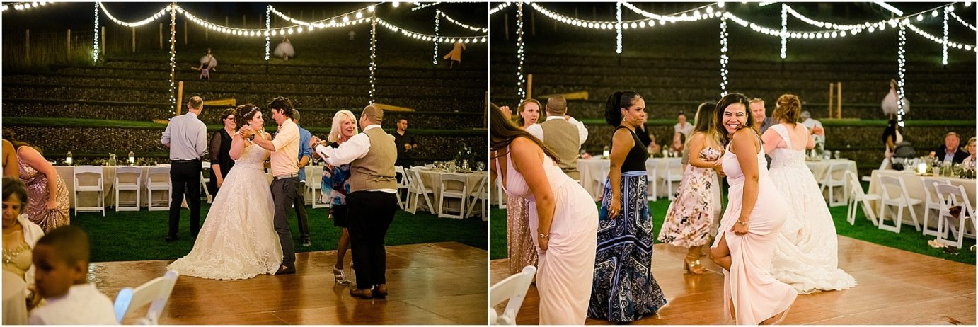 Settler's Creek Wedding Couer D'alene Photographer Miguel and Sara dancing