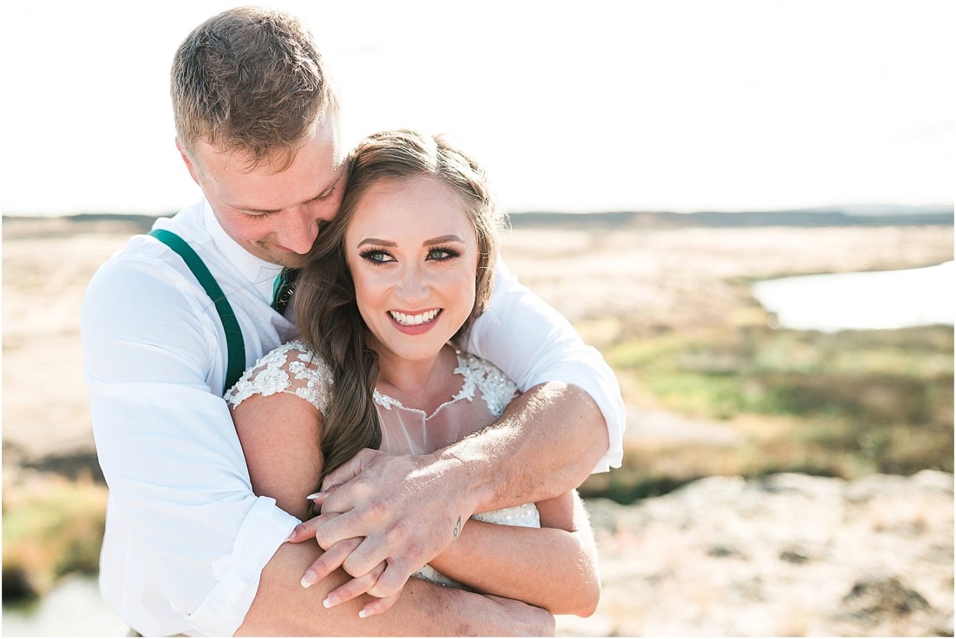 Beautiful Country Wedding Bryce and Anita Othello Photographer bride and groom portraits