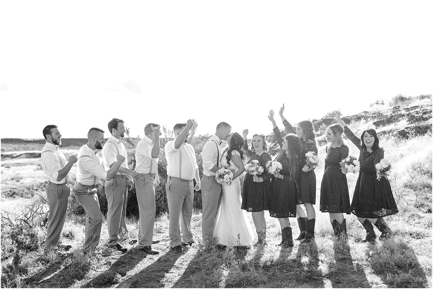 Beautiful Country Wedding Bryce and Anita Othello Photographer wedding party