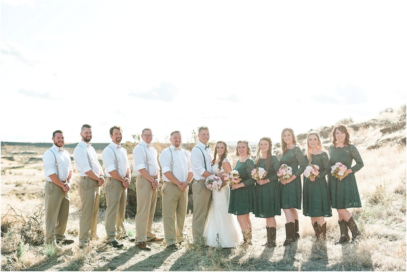 Beautiful Country Wedding Bryce and Anita Othello Photographer wedding party