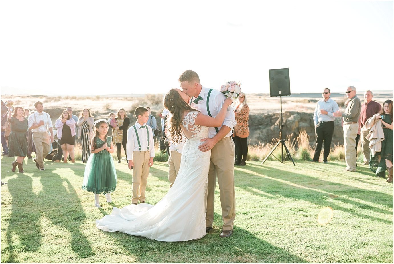 Beautiful Country Wedding Bryce and Anita Othello Photographer ceremony