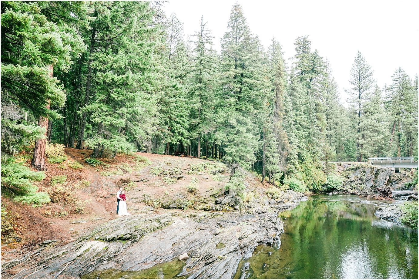 Intimate Leavenworth Elopement Rick and Tracey Leavenworth Photographer Drone photography