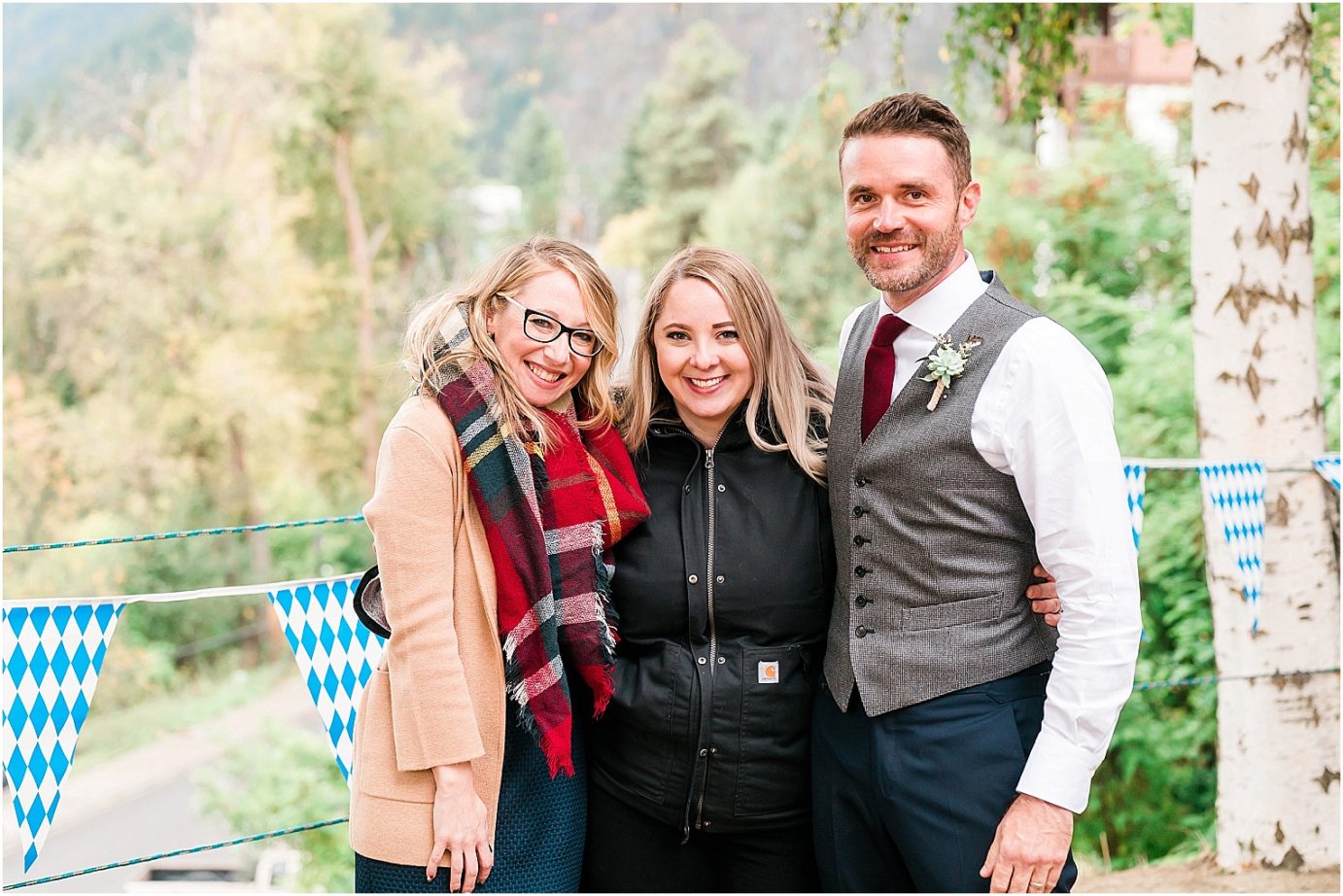 Intimate Leavenworth Elopement Rick and Tracey Leavenworth Photographer bride and groom with Misty C Photography