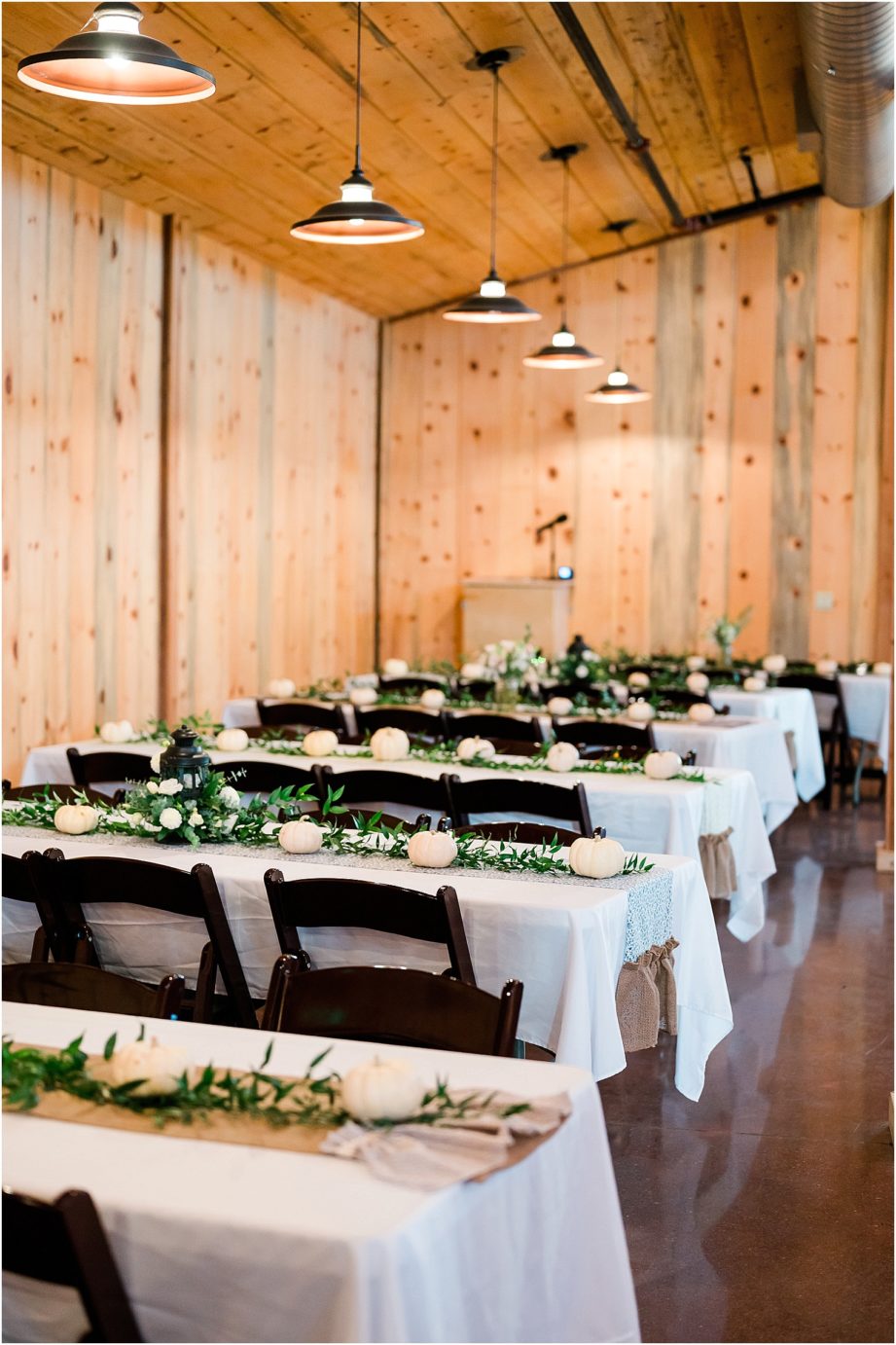 Sugar pine barn wedding tucannon cellars Brandon and Chloe reception details