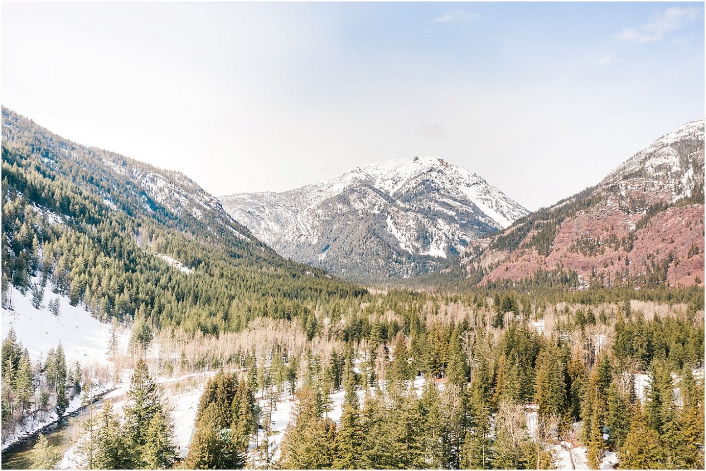 Intimate Methow Valley Elopement Image of the valley