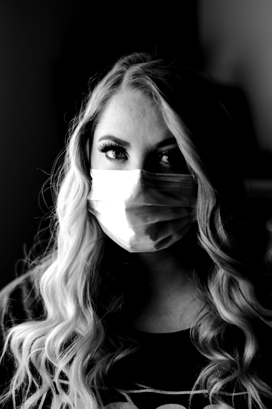 5 easy things to do for your photography business Misty C wearing a mask