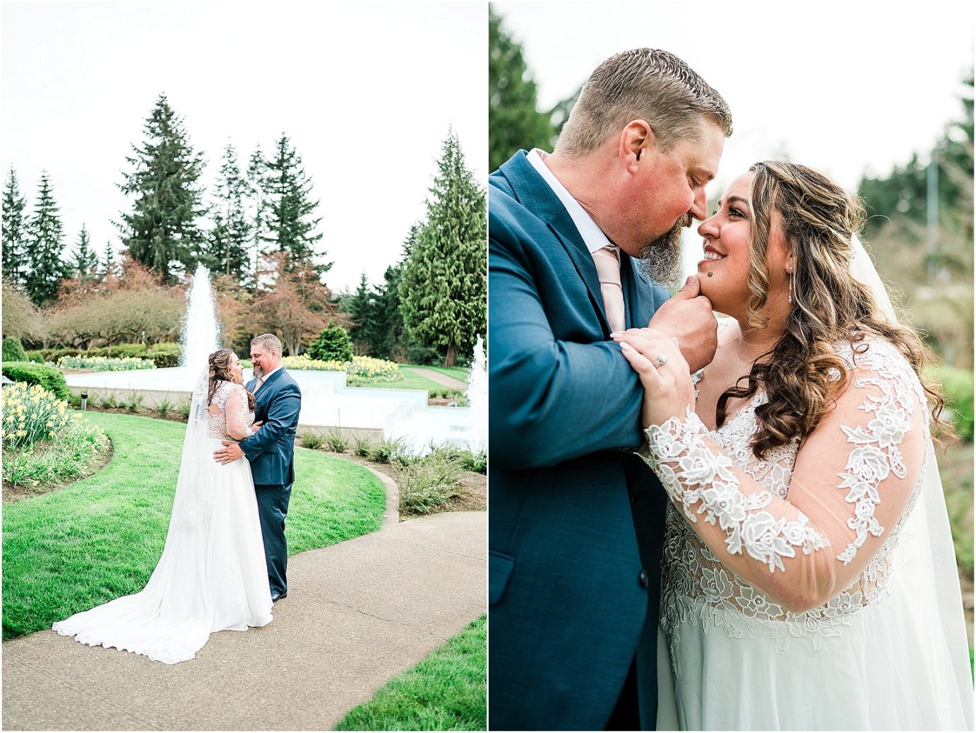 Kiana Lodge Wedding Seattle Photographer Connie and Nate first look